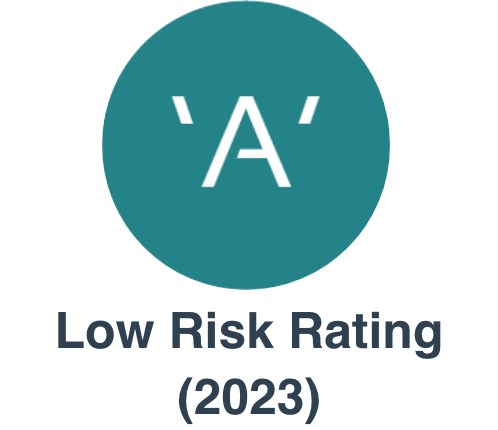 Low risk rating (2023)